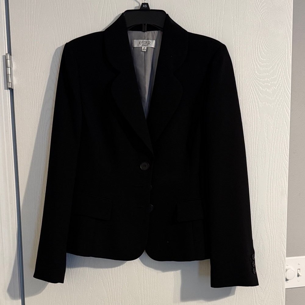 Kasper Black Women's Blazer Size 10